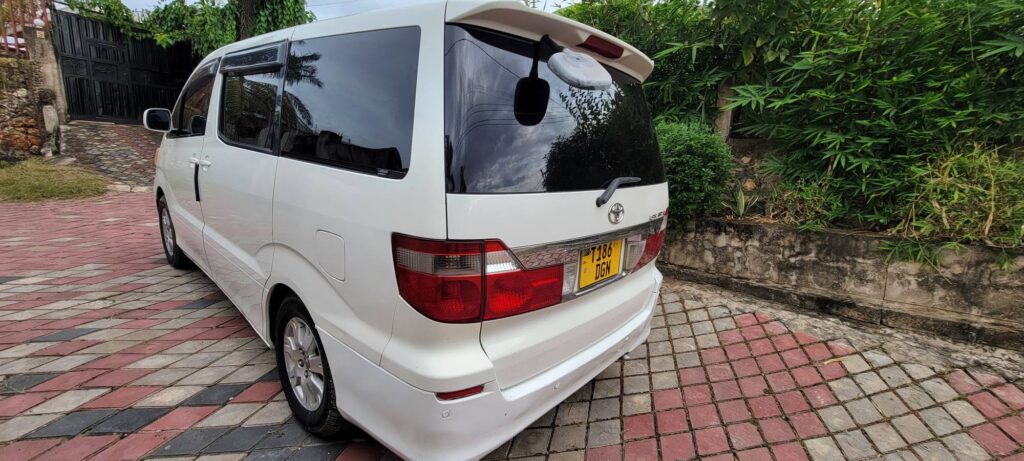 Magari Used Toyota Alphard 2005 Dar es Salaam Tanzania