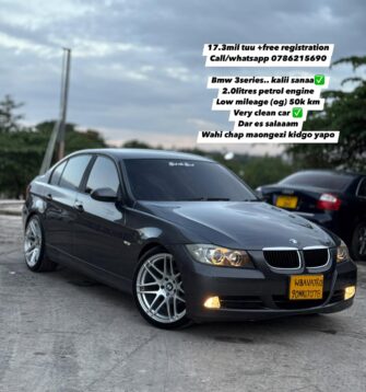 Bei Ya BMW 3 Series 2007 Sokoni Dar es Salaam Tanzania