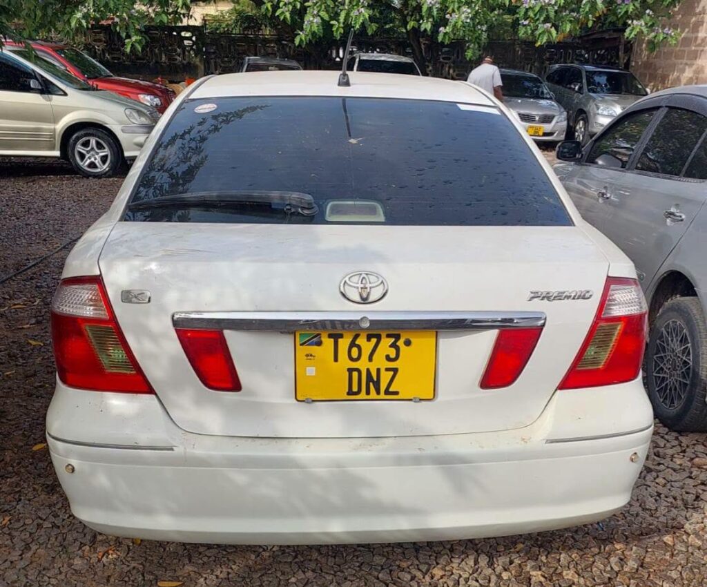 Magari Used Toyota Premio 2005 Mwanza Tanzania