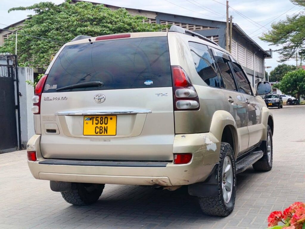 Magari Sokoni Toyota Land Cruiser Prado ya Bei Poa 2008