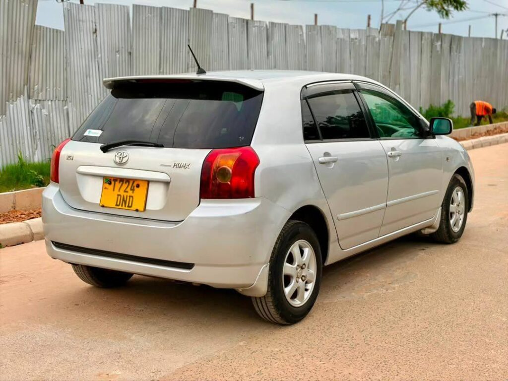 Price Of Toyota RunX 2006 for Sale in Tanzania