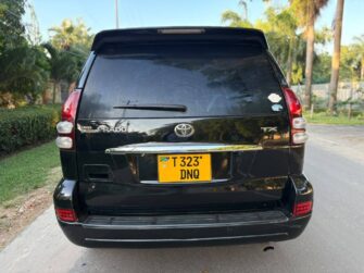 Bei Ya Toyota Land Cruiser Prado 2008 Sokoni Dar es Salaam Tanzania