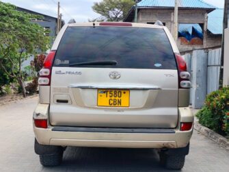 Price of Used Toyota Land Cruiser Prado 2008 for Sale in Dar es Salaam Tanzania