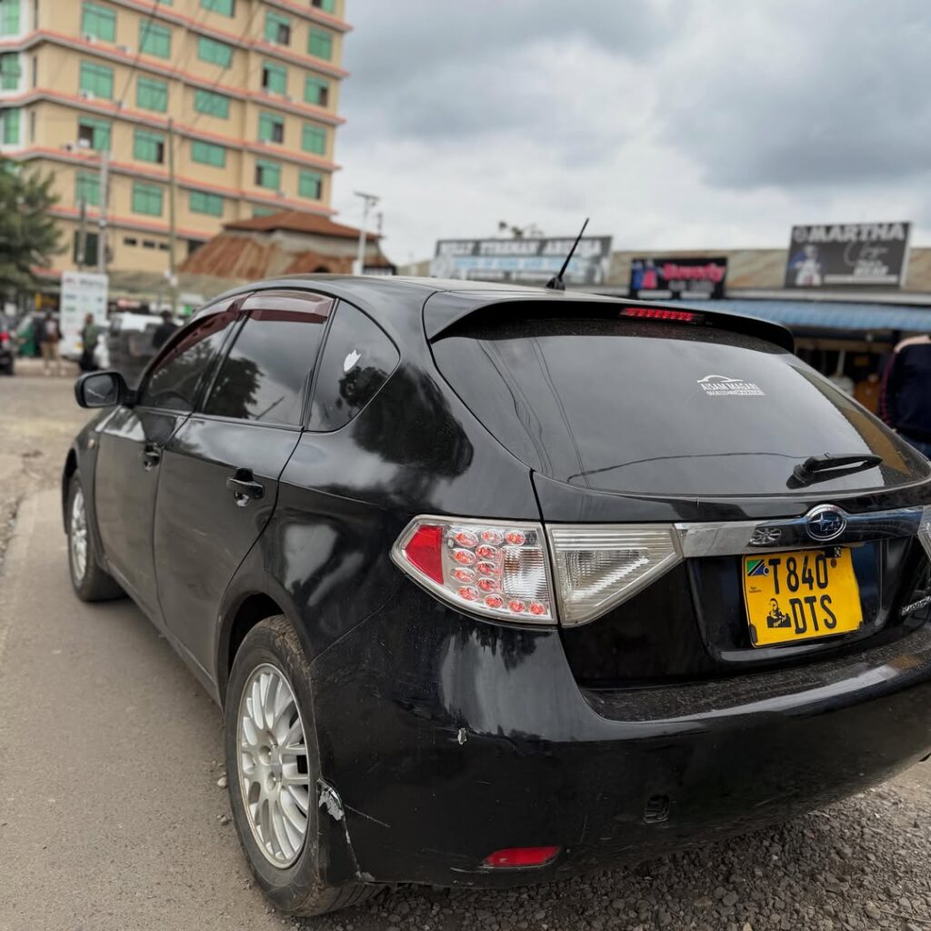 Bei ya Subaru Impreza 2008 Sokoni Arusha Tanzania