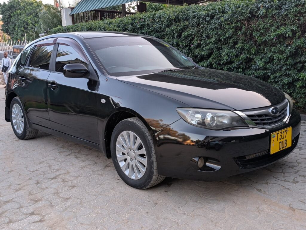 Magari Used Subaru Impreza 2008 Dar es Salaam Tanzania