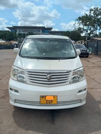 Bei Ya Toyota Alphard 2004 Sokoni Dar es Salaam Tanzania