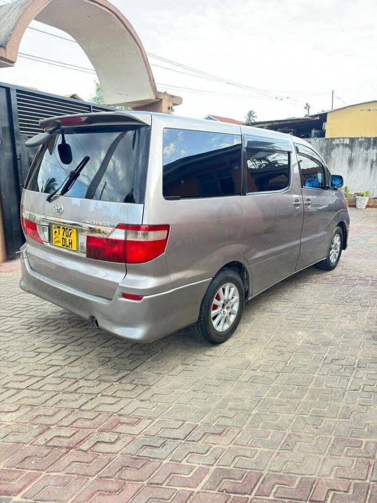 Magari Used Toyota Alphard 2005 Dar es Salaam Tanzania