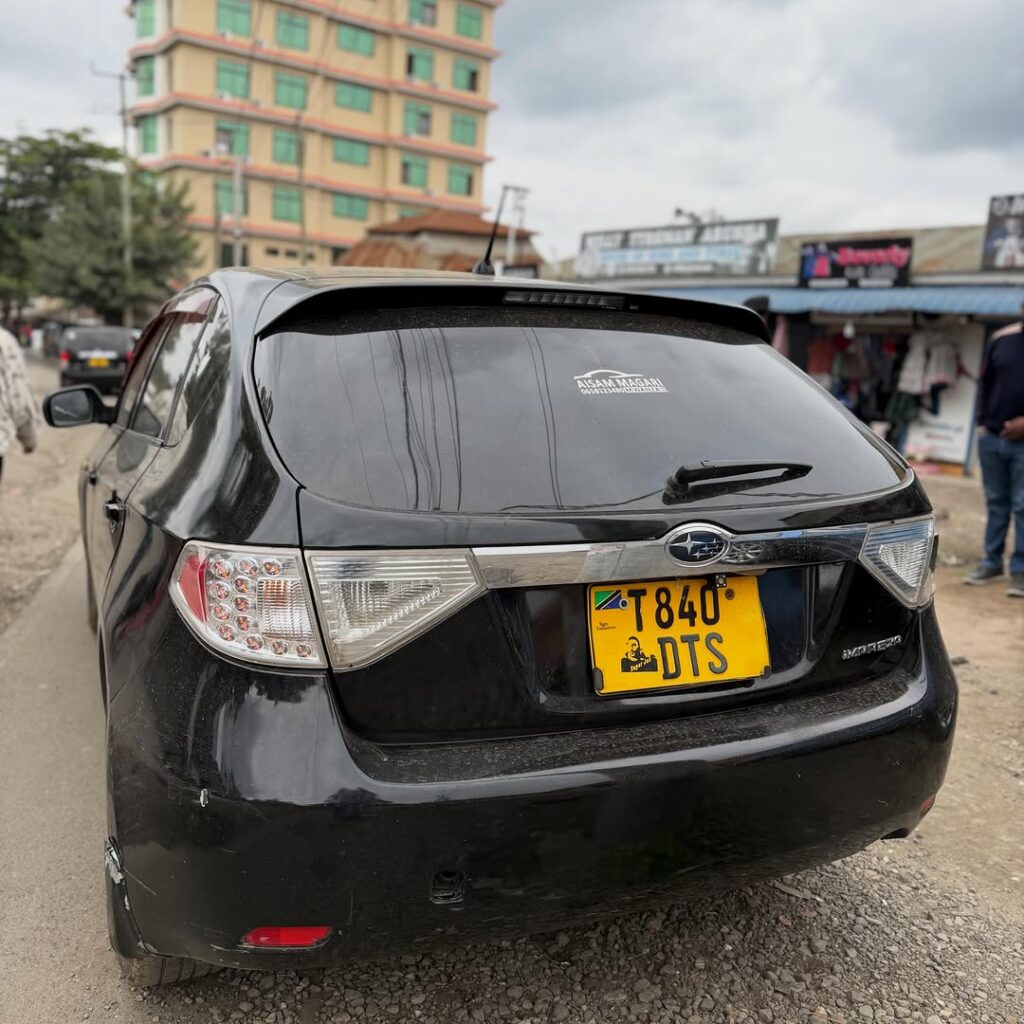 Magari Used Subaru Impreza 2008 Arusha Tanzania