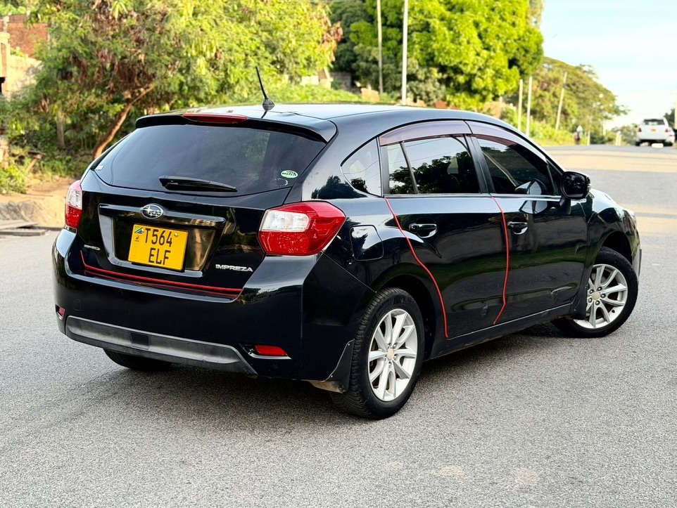 Magari Used Subaru Impreza 2012 Mwanza Tanzania