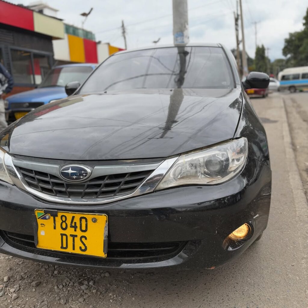 Subaru Impreza bei poa sokoni Arusha Tanzania