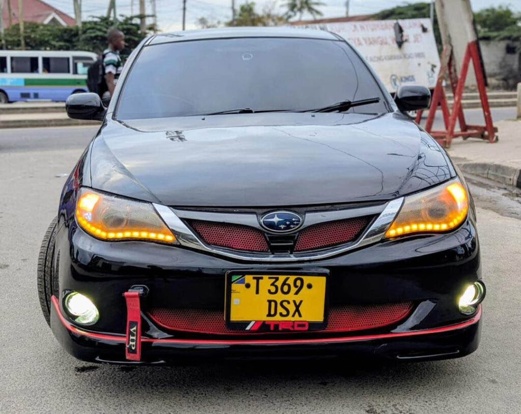 Subaru Impreza bei poa sokoni Dar es Salaam Tanzania
