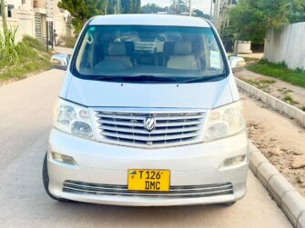 Price of Used Toyota Alphard 2005 for Sale in Dar es Salaam Tanzania