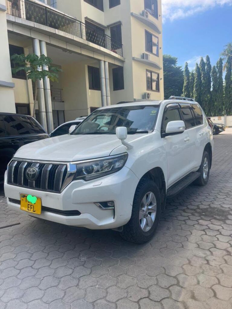 Magari Land Cruiser Prado 2018 lipo Dar es Salaam
