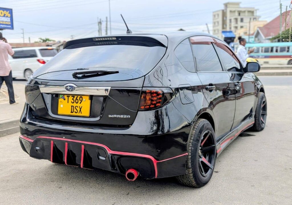 Subaru Impreza bei poa sokoni Dar es Salaam Tanzania