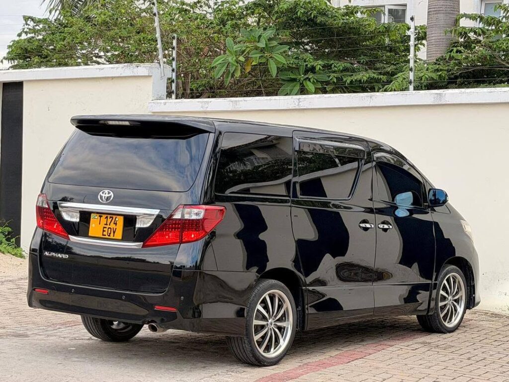 Magari Used Toyota Alphard 2010 Dar es Salaam Tanzania