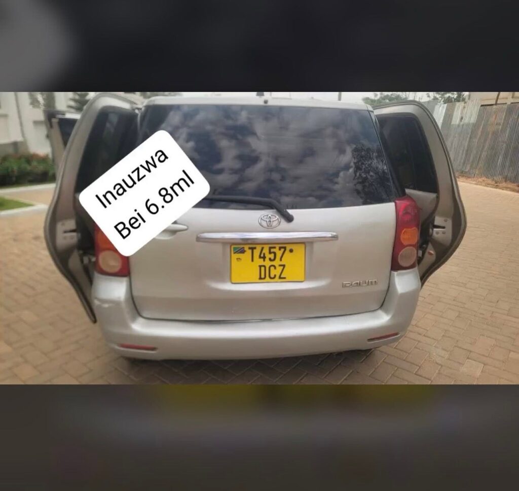 Magari Sokoni Toyota Raum ya Bei Poa 2002