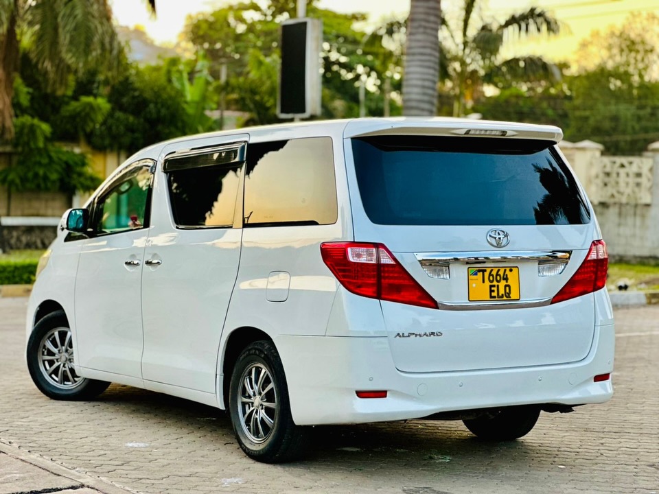 Magari Used Toyota Alphard 2008 Mwanza Tanzania