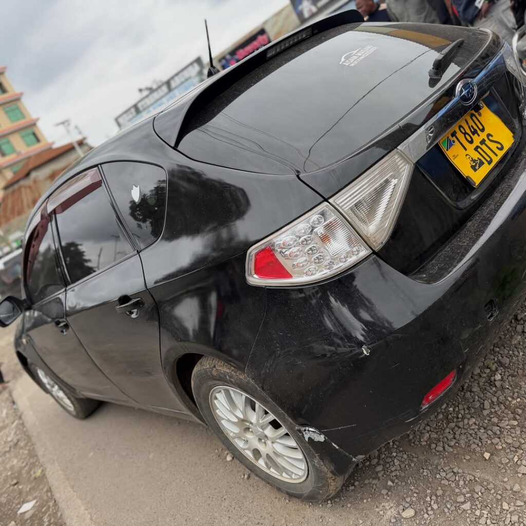 Magari Impreza 2008 lipo Arusha