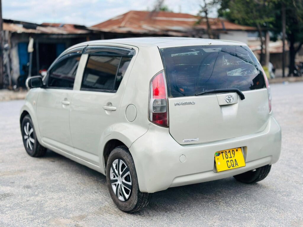 Magari Used Toyota Passo 2006 Dar es Salaam Tanzania
