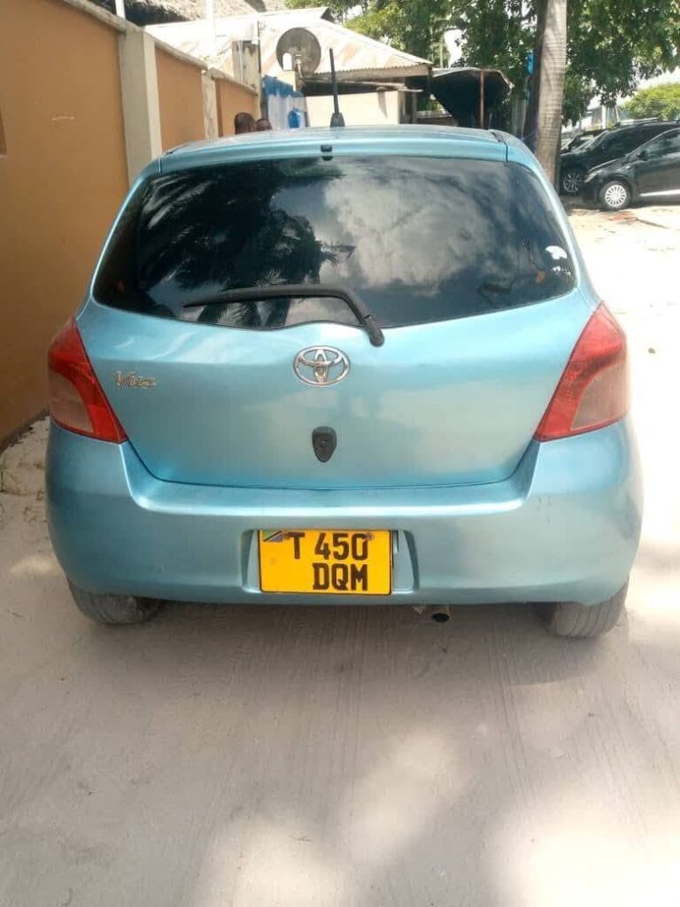 Price Toyota Vitz 2008 for Sale in Dar es Salaam