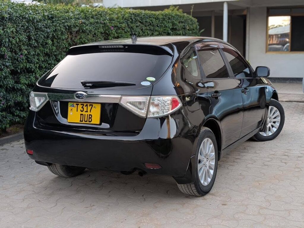 Magari Impreza 2009 lipo Dar es Salaam