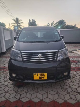 Price of Used Toyota Alphard 2005 for Sale in Dar es Salaam Tanzania