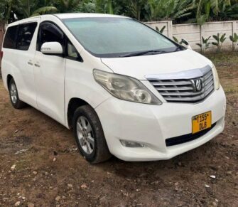 Bei Ya Toyota Alphard 2010 Sokoni Arusha Tanzania