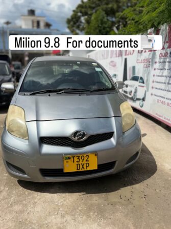 Bei Ya Toyota Vitz 2007 Sokoni Dar es Salaam Tanzania
