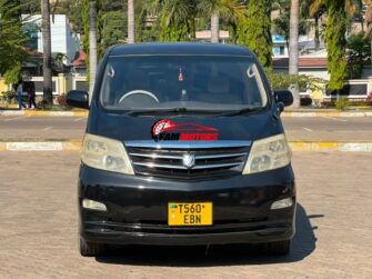 Price of Used Toyota Alphard 2005 for Sale in Mwanza Tanzania