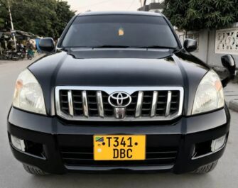 Price of Used Toyota Land Cruiser Prado 2007 for Sale in Dar es Salaam Tanzania