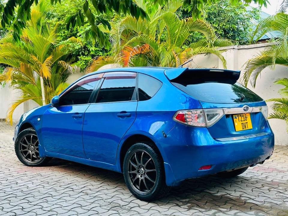 Subaru Impreza bei poa sokoni Dar es Salaam Tanzania