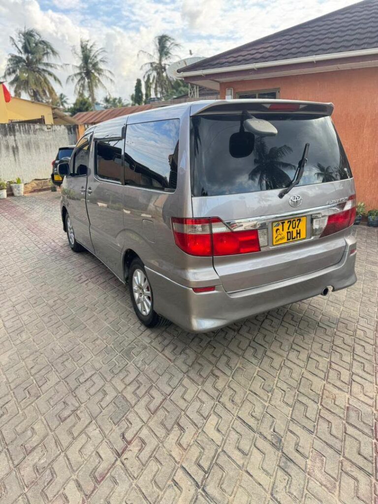 Magari Used Toyota Alphard 2006 Dar es Salaam Tanzania