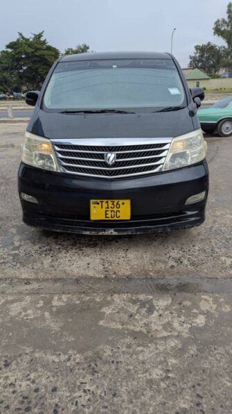 Price of Used Toyota Alphard 2007 for Sale in Dar es Salaam Tanzania