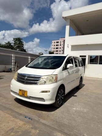 Bei Ya Toyota Alphard 2005 Sokoni Dar es Salaam Tanzania
