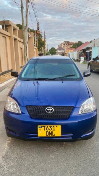 Price of Used Toyota Allex 2003 for Sale in Dar es Salaam Tanzania
