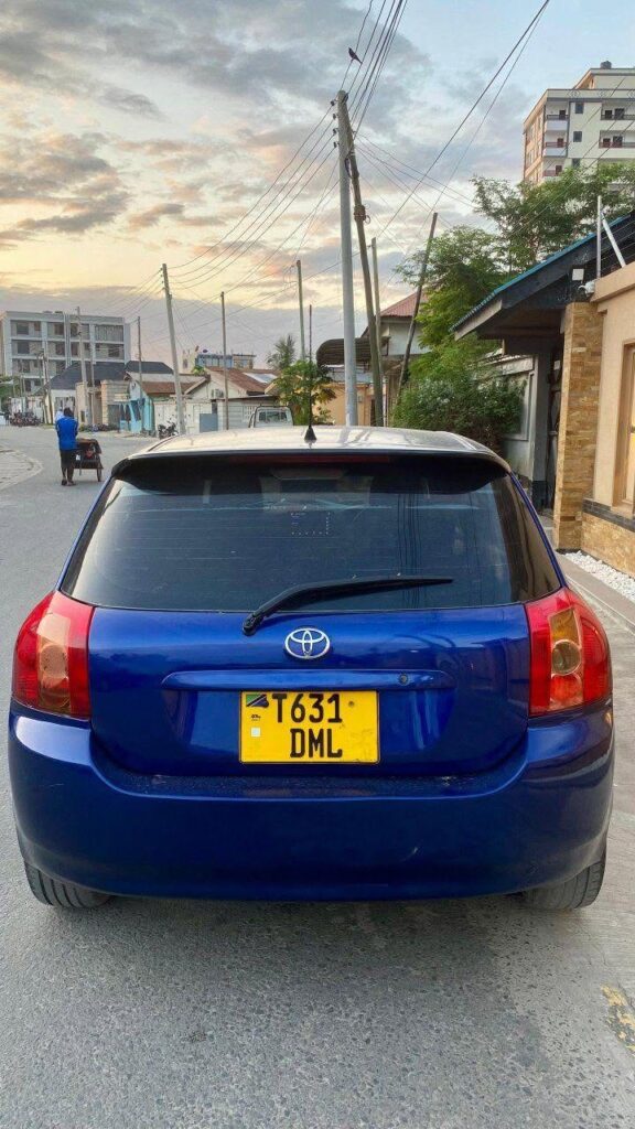 Price Of Toyota Allex 2003 for Sale in Tanzania
