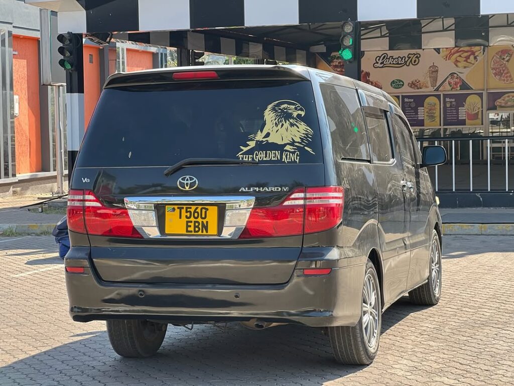 Bei ya Toyota Alphard 2005 Sokoni Mwanza Tanzania