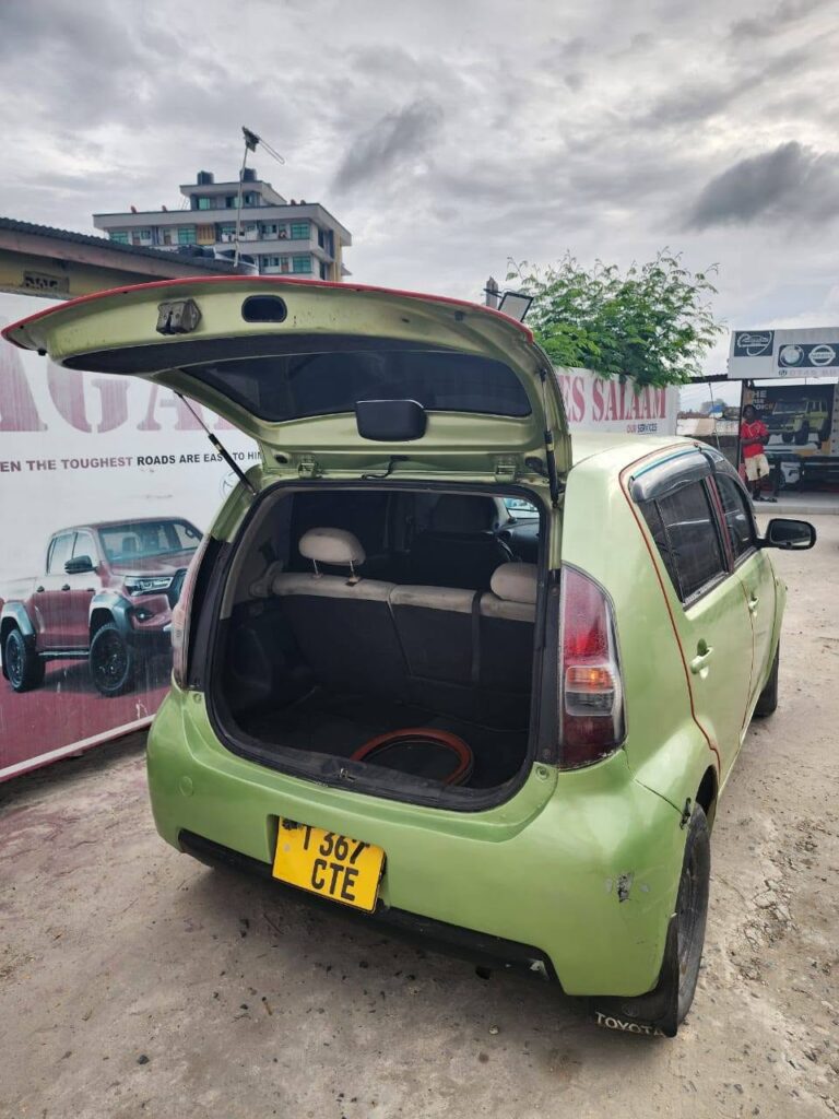 Magari Passo 2007 lipo Dar es Salaam