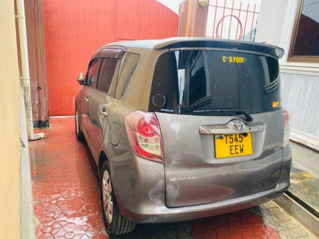 Magari Used Toyota Ractis 2008 Dar es Salaam Tanzania