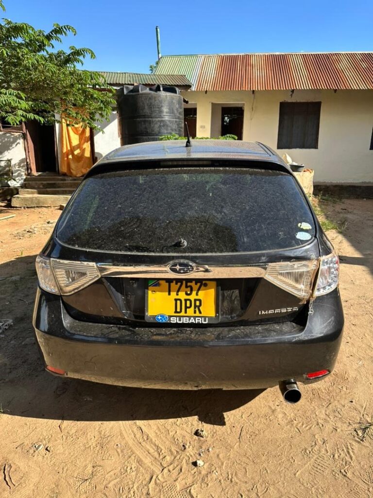 Magari Impreza 2008 lipo Dar es Salaam