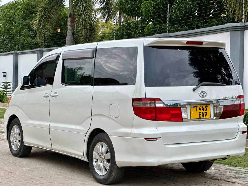 Magari Used Toyota Alphard 2006 Dar es Salaam Tanzania
