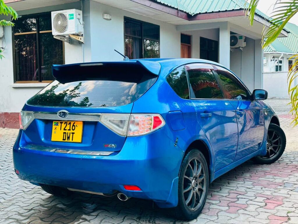 Magari Used Subaru Impreza 2008 Dar es Salaam Tanzania