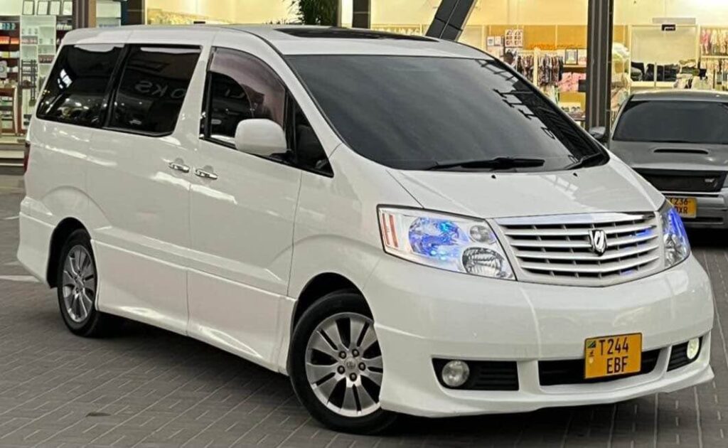 Price Of Toyota Alphard 2005 for Sale in Tanzania