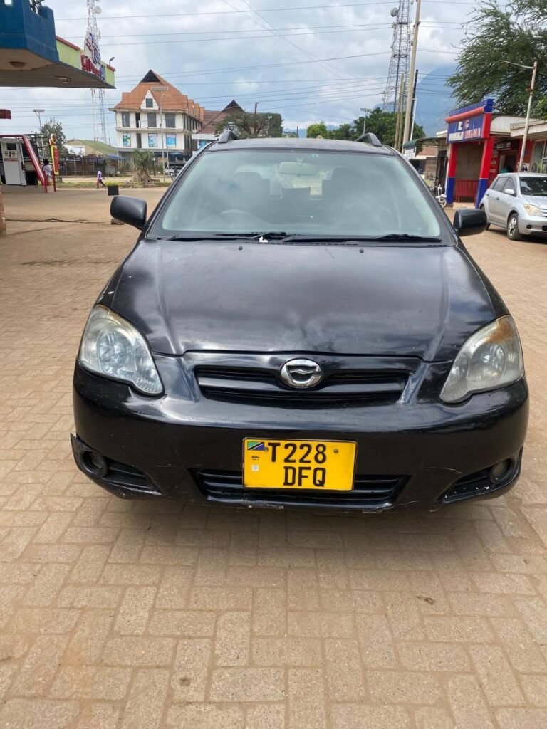 Price Of Toyota RunX 2004 for Sale in Tanzania