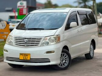 Price of Used Toyota Alphard 2005 for Sale in Dar es Salaam Tanzania