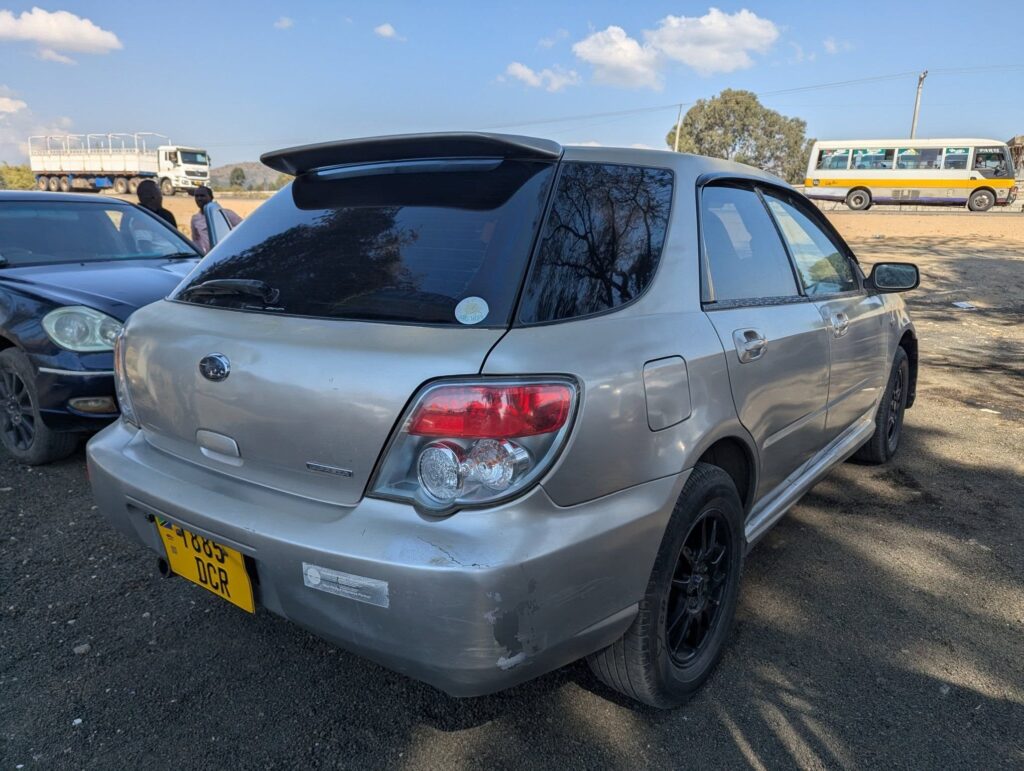 Subaru Impreza bei poa sokoni Mbeya Tanzania