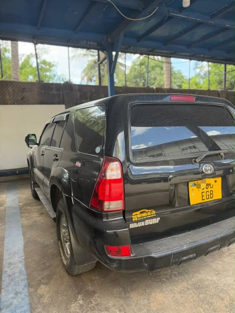 Magari Used Toyota Surf 2004 Dar es Salaam Tanzania