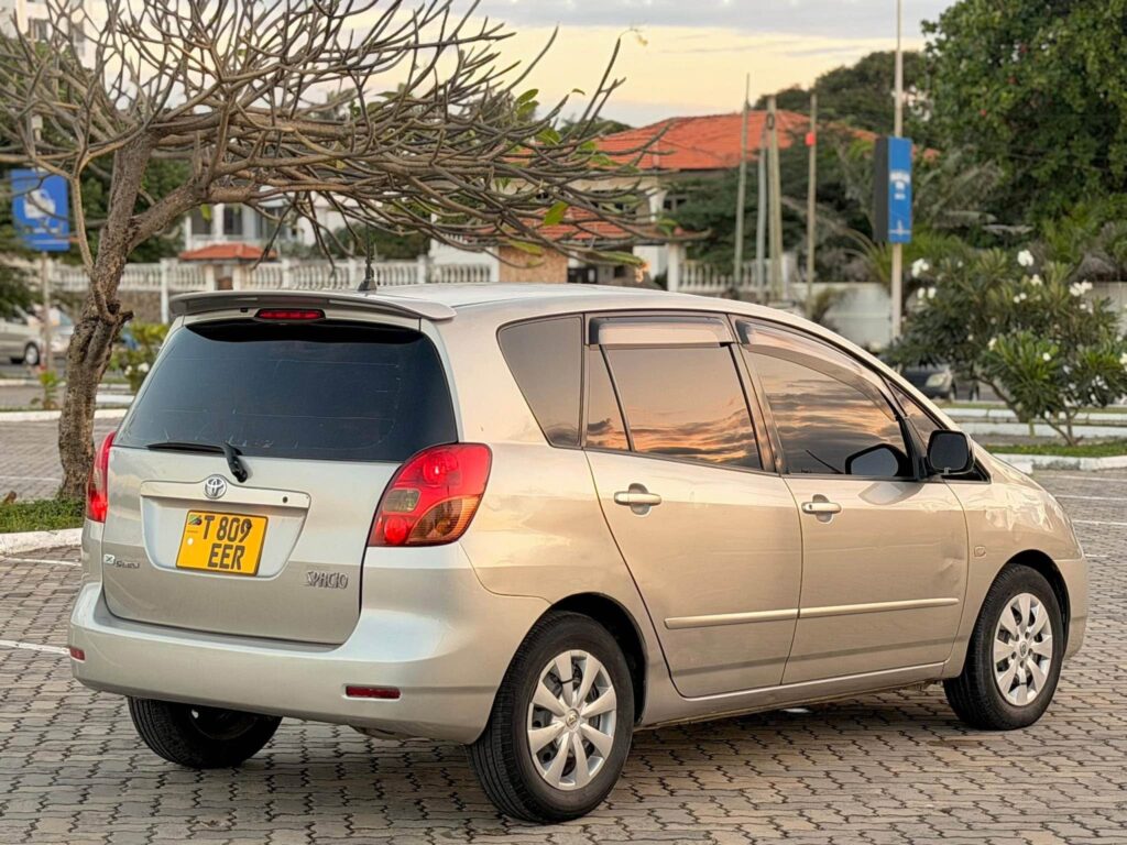 Magari Used Toyota Spacio 2003 Dar es Salaam Tanzania
