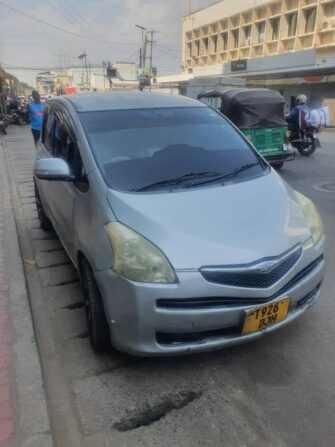 Bei Ya Toyota Ractis 2007 Sokoni Mwanza Tanzania