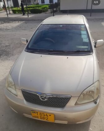 Price of Used Toyota RunX 2004 for Sale in Dar es Salaam Tanzania